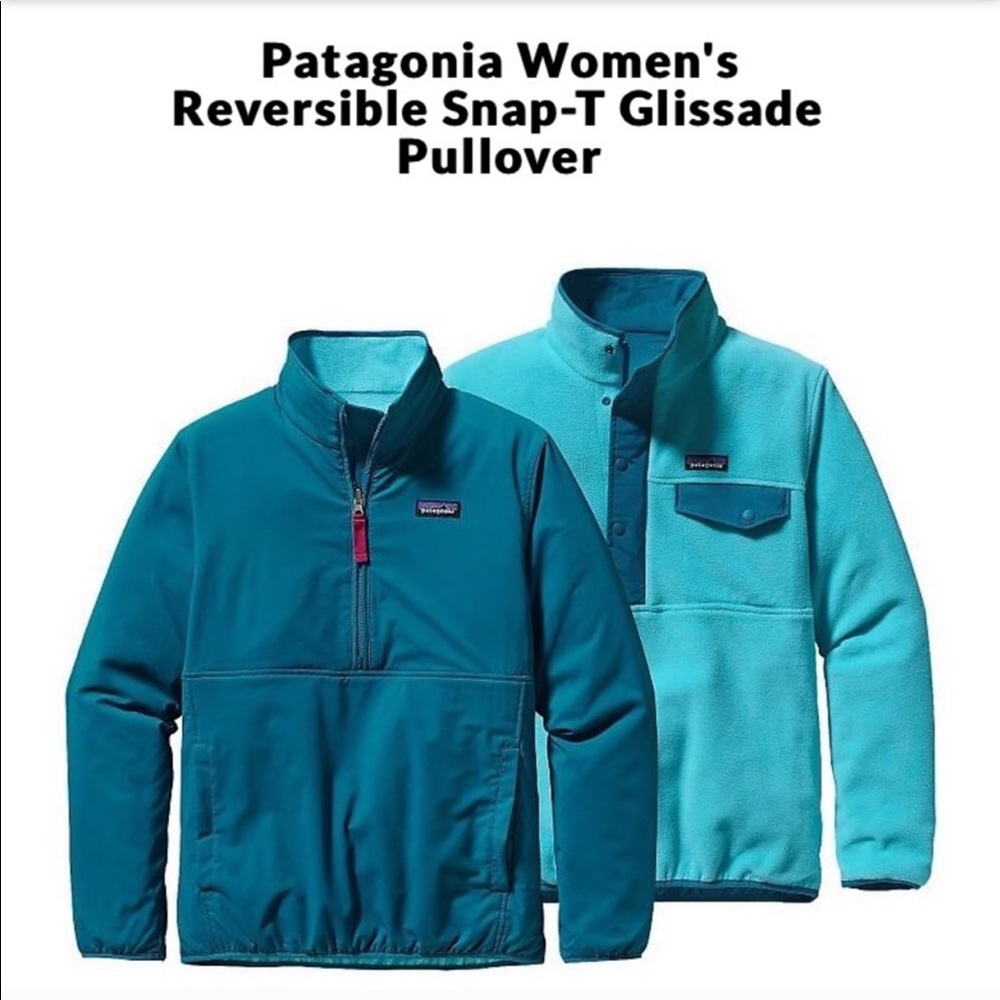 Patagonia reversible pullover